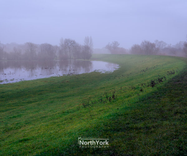 Foggy Morning by the River Ouse