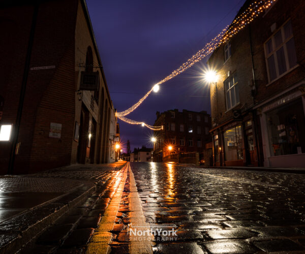 Fossgate, York, After the Rain