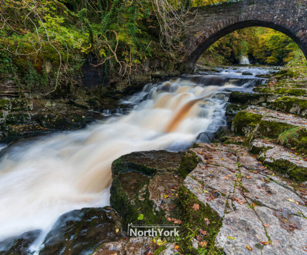 Bridge over Cauldron Falls, West Burton, Yorkshire Dales